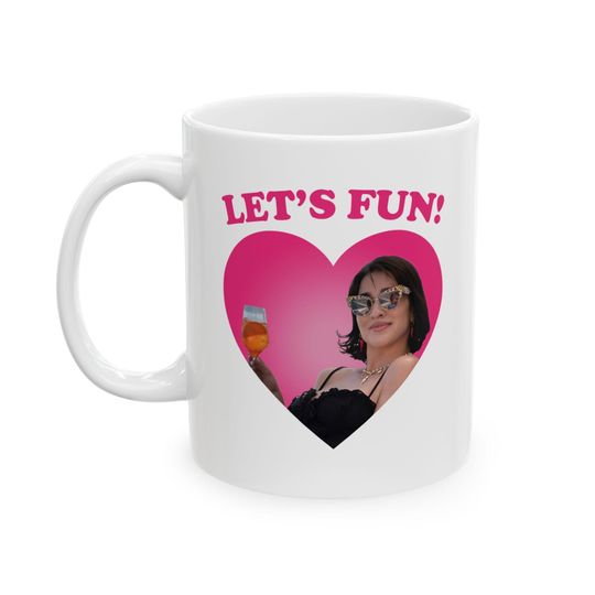Discover Lucia Let's Fun mug, Lucia Greco Let's Fun meme mug