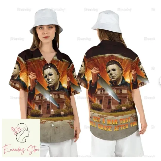 Michael Myers Hawaiian Shirt for Men and Women