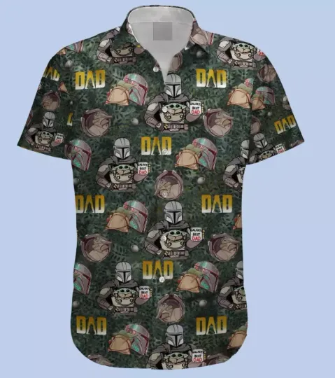 Father Mandalorian Hawaiian Shirt for Men and Women