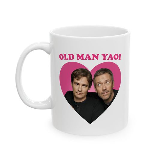 Discover House and Wilson Old Man Yaoi mug