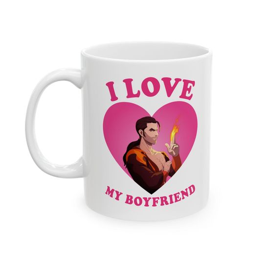 Discover I love my boyfriend Flambae Dispatch mug, Flambae mug, Flambae Dispatch Game mug