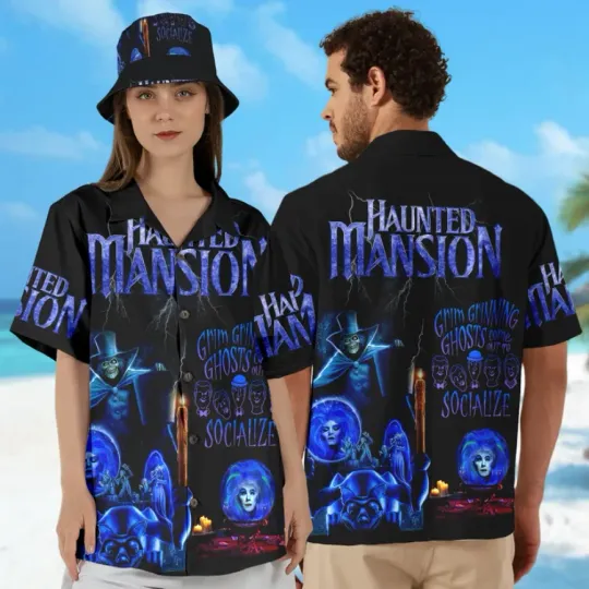 Discover Haunted Mansion 3D HAWAII SHIRT Halloween Gift Best Price Christmas Gift