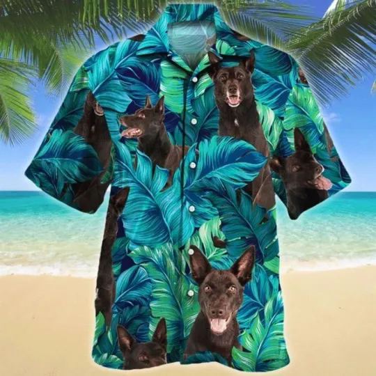 Discover Australian Kelpie Dog 3D Hawaii Shirt HALLOWEEN GIFT BEST PRICE CHRISTMAS GIFT