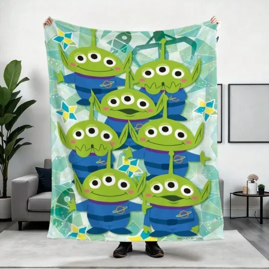 Discover Disney Fuzzy TOy Story Fleece Blanket Decor Home  Sofa 21