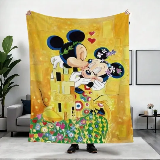 Discover Disney Fuzzy Mickey And Friends Fleece Blanket Decor Home Sofa 23