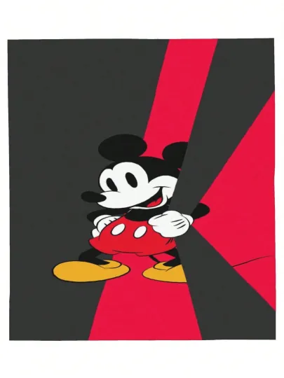 Discover Disney Mickey And His Friends Super Fleece Blanket Decor Home 13