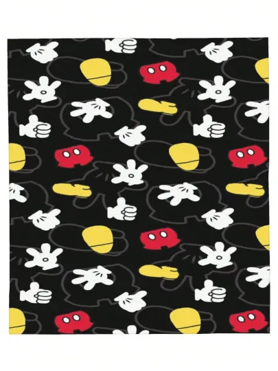 Discover Disney Mickey And His Friends Super Fleece Blanket Decor Home 11