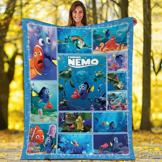 Finding Nemo Blanket | Finding Nemo Fleece Blanket