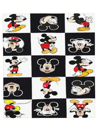 Discover Disney Mickey And His Friends Christmas Fleece Blanket Decor Home 7