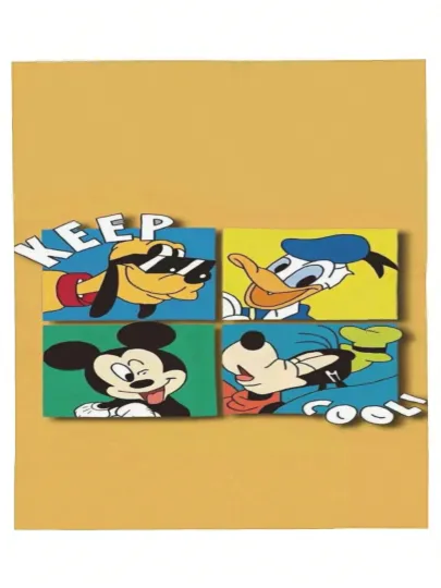 Discover Disney Mickey And His Friends Fleece Blanket Decor Home