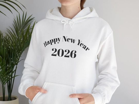 Discover Unisex Heavy Blend Hooded Sweatshirt | Hoodie | Happy New Year