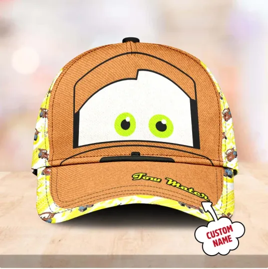 Discover Cars Tow Mater Baseball Cap Best Price All Over Print Christmas Day Gift