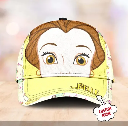 Discover Beauty And The Beast Belle Princess Baseball Cap Best Price All Over Print