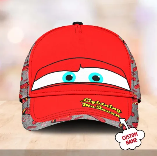 Discover Lightning McQueen Baseball Cap Best Price All Over Print Christmas Day Gift
