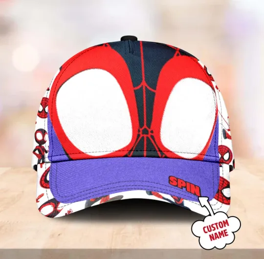 Spin Superhero Character Spidey And His Amazing Friend Summer Baseball Cap