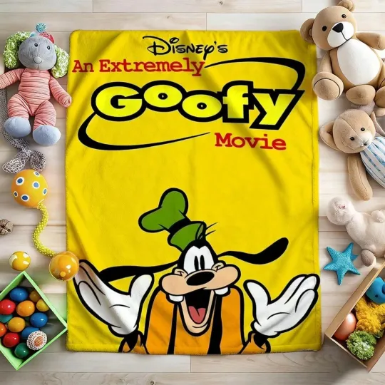 Discover DISNEY Cute  Goofy And Movie Fleece Blanket,Bed,Sofa
