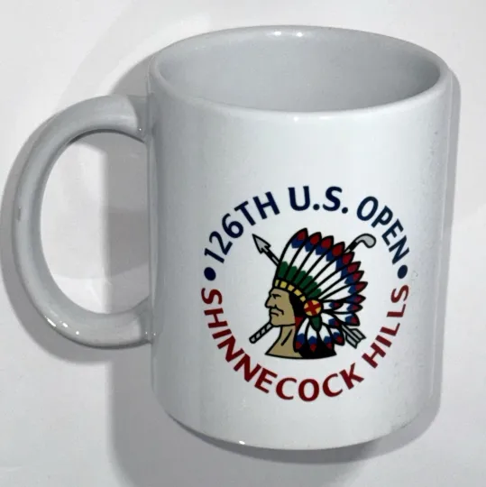 Discover 2026 US Open Coffee Mug Shinnecock Hills golf 12 oz new