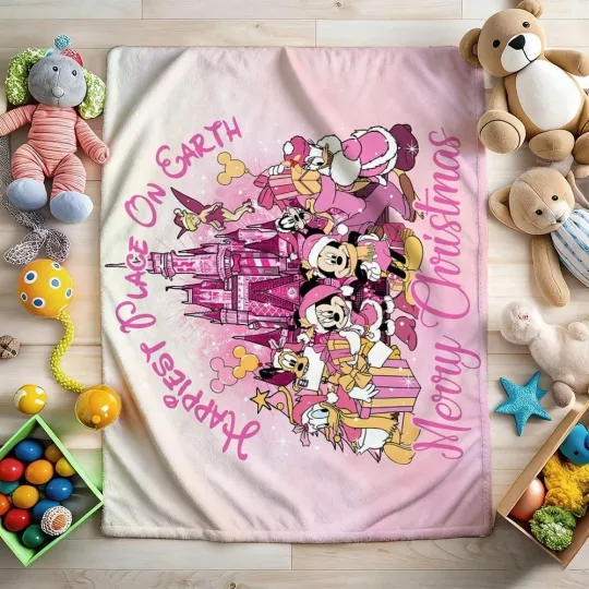 Discover DISNEY Mickey And Friends Fleece Blanket,Bed,Sofa