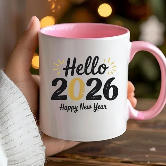 Discover New Year 2026 Mug New Year Coffee Mug