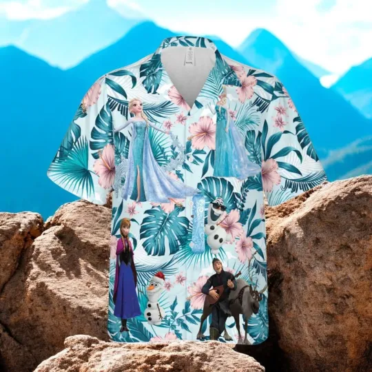 Discover Elsa And Anna Disney Hawaiian Shirt