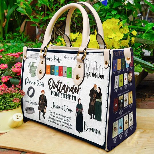 Discover Vintage Outlander Blood of My Blood Leather Handbag for Women