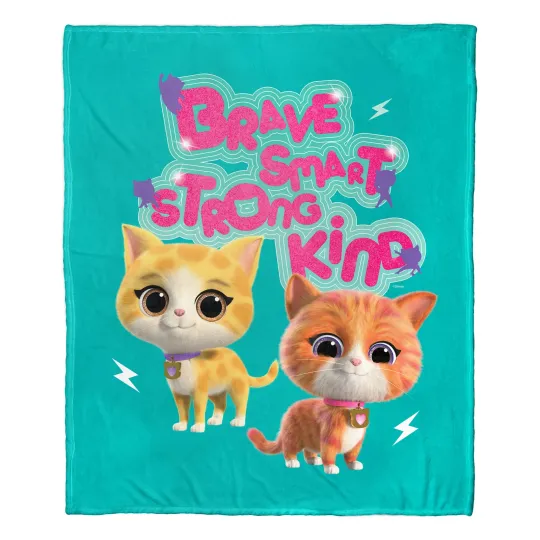 Discover Disney Superkitties Brave And Kind Disneyland Fleece Blanket
