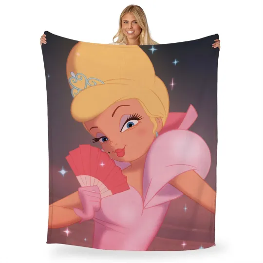 Discover Disney Princesses Charlotte La Bouff Disneyland Fleece Blanket