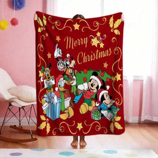 Discover DISNEY Mickey And Friends  Fleece Blanket,Bed,Sofa 3
