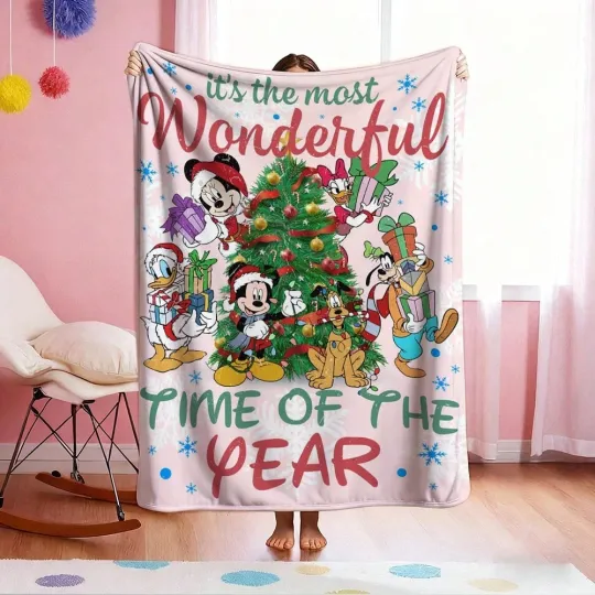 Discover DISNEY Mickey And Friends  Fleece Blanket,Bed,Sofa 12