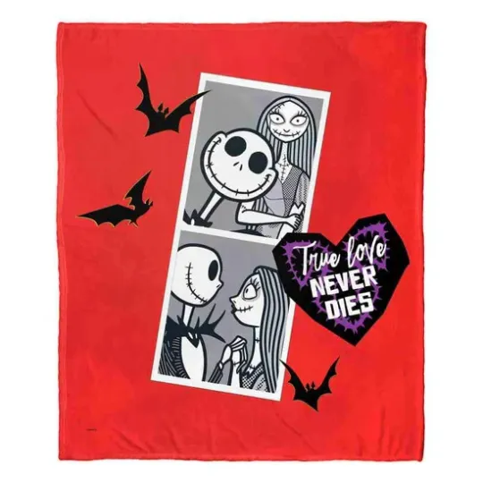 Discover Disney Nightmare Before Christmas True Love Photos Disneyland Fleece Blanket