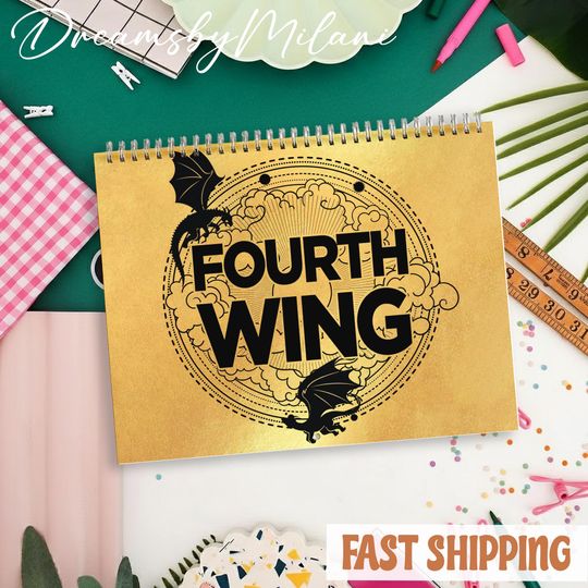 Fourth Wing 2026 Calendar, Fourth Wing Monthly Wall Calendar, 2026 Fourth Wing Calendar