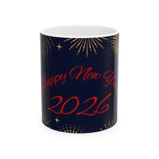 Discover New Year Celebration Mug, Festive Coffee Cup, 2026 Mug, Holiday Gift [...]