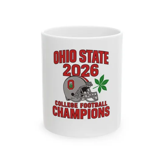 Ohio State 2026 College Football Champions, Mug Gift for Sports