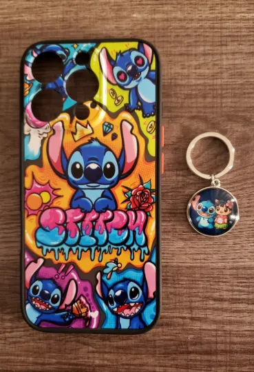 Discover Disney Stitch iPhone 16 Pro Soft Silicone Case. Brand New!