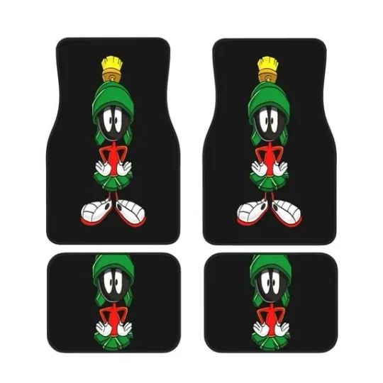Discover Marvin the Martian Car Floor Mats Front and Back Universal Fit