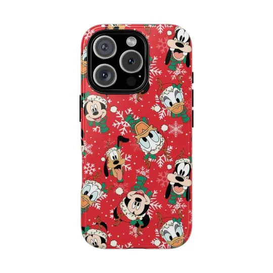 Discover Mickey Mouse Disney Holiday Christmas Tough Phone Case