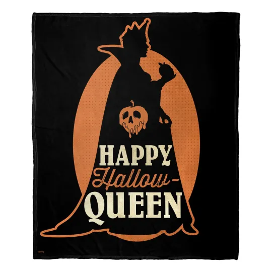 Discover Disney Villains Halloqueen Disneyland Fleece Blanket