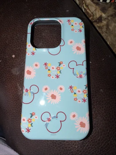 Discover iPhone 14 Pro Disney Mickey Mouse Flowers and Daisy Print Case