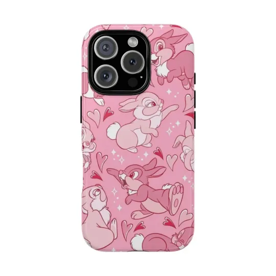 Discover Disney Pink Bunny Phone Cover, Protective Phone Case