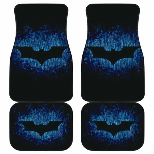 Discover Batman Car Floor Mats Front and Back Universal Fit