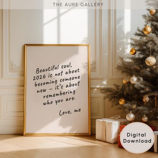 Discover Giftful-Christmas Wall Art | Christmas-Artful Printable Poster 2026 | Christ Masgift Digital Download | New Year Affirmation Decor