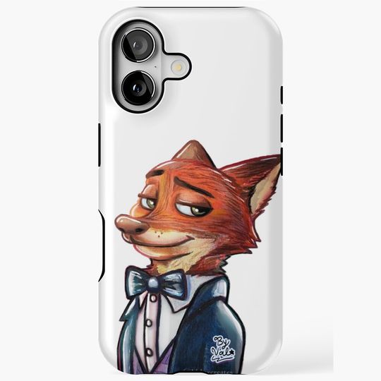 Discover Nick Wilde - Elegant party scene Zootopia 2 iPhone Case