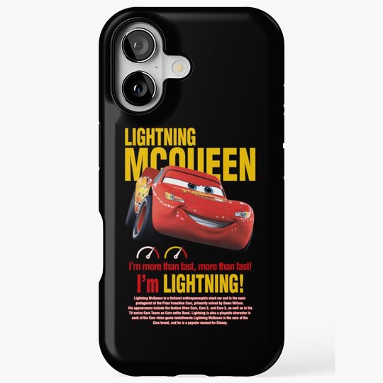 Discover Lightning Mcqueen iPhone Case