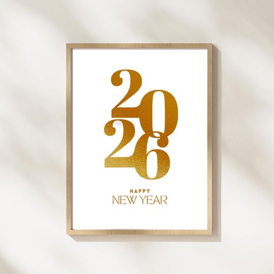 Discover New Year 2026 Poster Kids Classroom Decor Adult Home Office Wall Art
