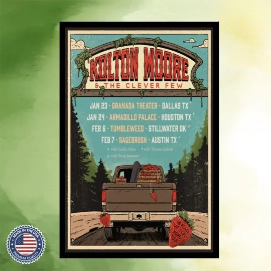 Kolton Moore Texas and Oklahoma New 2026 Poster