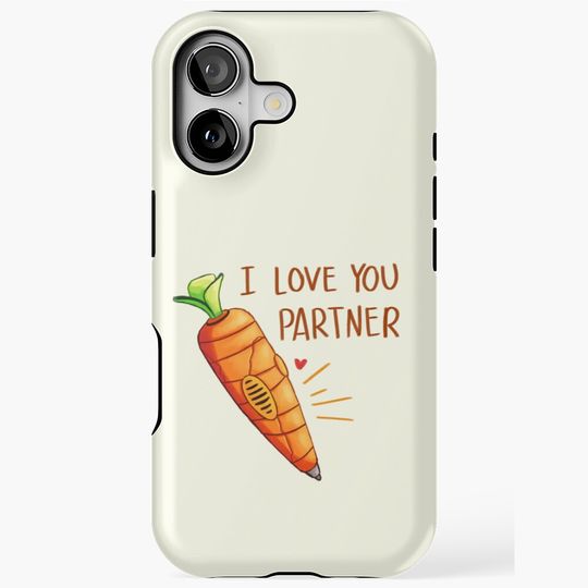 Discover I love you partner iPhone Case