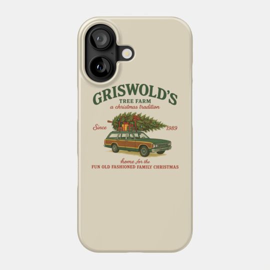Griswold Christmas Tree Farm Since 1989 Retro Christmas Movie - Christmas Movie - Phone Case