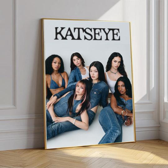 Discover KATSEYE Poster Unframed | Music Album Wall Art