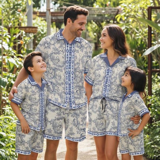 Discover Winnie the Pooh Hawaiian Shirt, Pooh And Hunny Pot Summer Aloha Hawaii Shirt, Cartoon Character Hawaiian Shirt & Shorts, Summer Trip Shirt