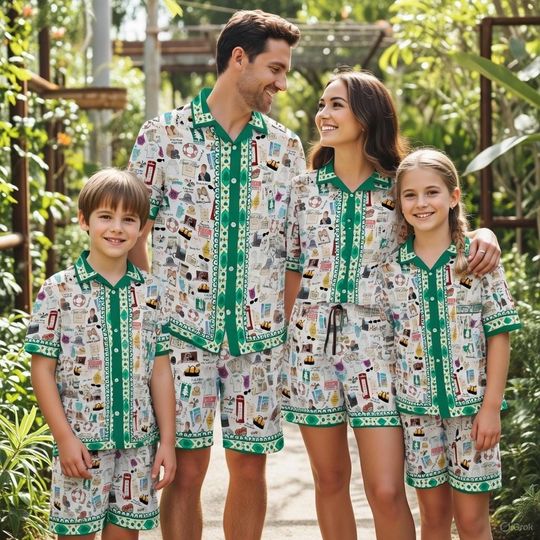 The Stay Golden Hawaiian Shirt & Shorts,Summer Hawaiian Set For Women Men, Rose Dorothy Blanche Sophia Fan Gift, Short-Sleeved Summer Shirt